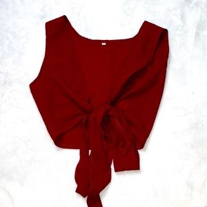 Red Tie Top